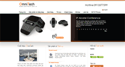 Desktop Screenshot of omnitech.com.vn